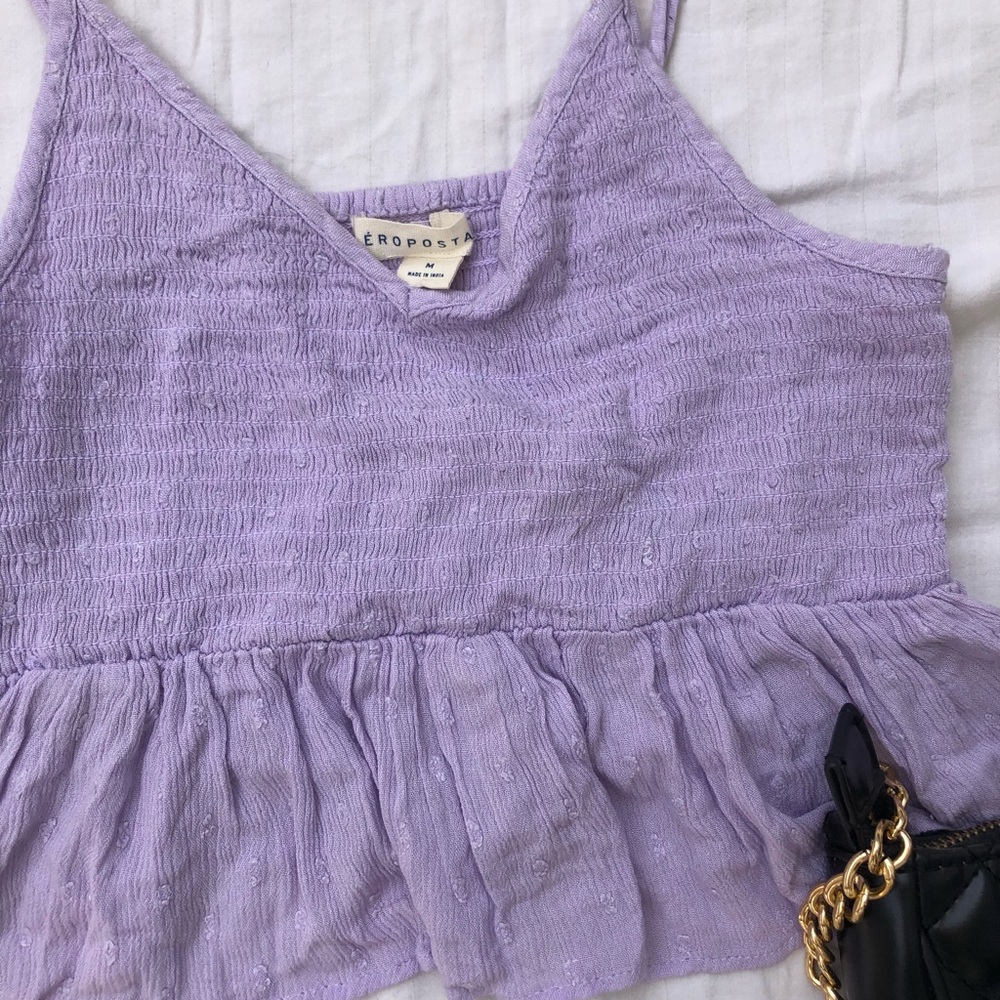 Aeropostale Lavender Top - Picture 3 of 3